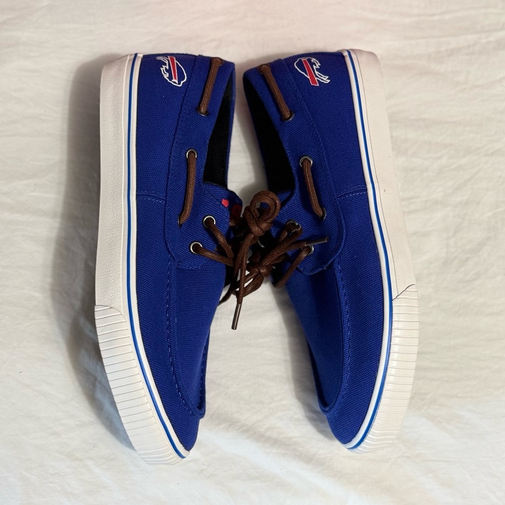 Men’s NFL Buffalo Bills Sneakers/Boat Shoes
